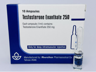 Testosterone Enanthate, 1 амп, 250 мг/мл (Абурайхан) Тестостерон Энантат