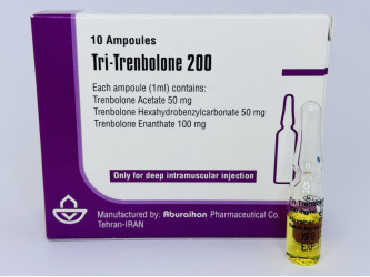 Tri-Trenbolone 200, 1 амп, 200 мг/мл (Абурайхан) Три-Тренболон