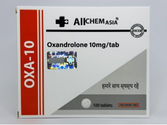 OXA-10, 50 таб, 10мг/таб  AllChem Asia | Оксандролон