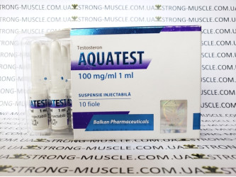 Aquatest, 1 амп, 100 мг/мл Balkan | Суспензія Тестостерону