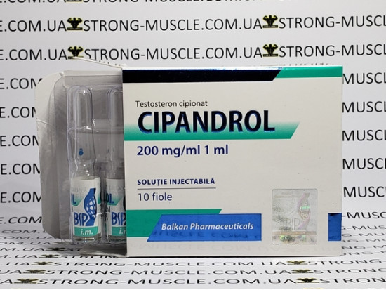 Cipandrol, 1 амп, 200 мг/амп Balkan | Тестостерон Ципіонат