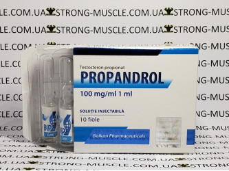 Propandrol, 1 амп, 100 мг (Балкан) Тестостерон Пропионат