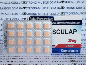 Esculap, 20 таб, 20 мг/таб Balkan | Тадалафіл