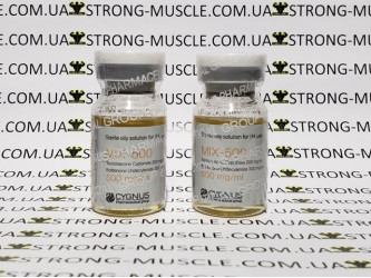 Mix-500, 10 мл, 500 мг/мл (Цигнус) Тестостерон Ципионат + Болденон