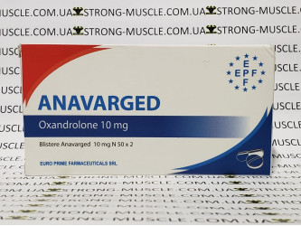 Anavarged, 50 таб, 10 мг/таб Euro Prime | Оксандролон