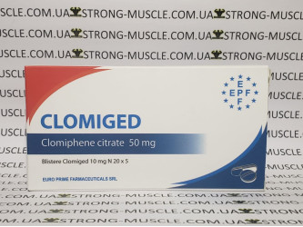 Clomiged, 20 таб, 50 мг/таб (Евро Прайм) Кломид