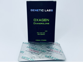 Oxagen, 25 таб, 12 мг/таб Genetic Labs | Оксандролон