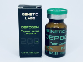 Depogen, 10 мл, 200 мг/мл (Генетик Лабс) Тестостерон Ципионат