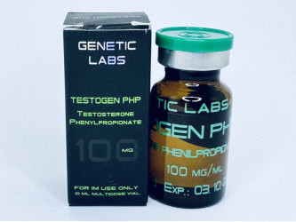 Testogen Php, 10 мл, 100 мг/мл (Генетик Лабс) Тестостерон Фенилпропионат