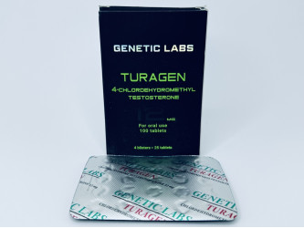 Turagen, 25 таб, 12 мг/таб (Генетик Лабс) Туринабол