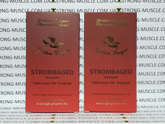 Strombaged, 50 таб, 10 мг/таб (Голден Драгон) Станозолол