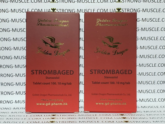 Strombaged, 50 таб, 10 мг/таб (Голден Драгон) Станозолол