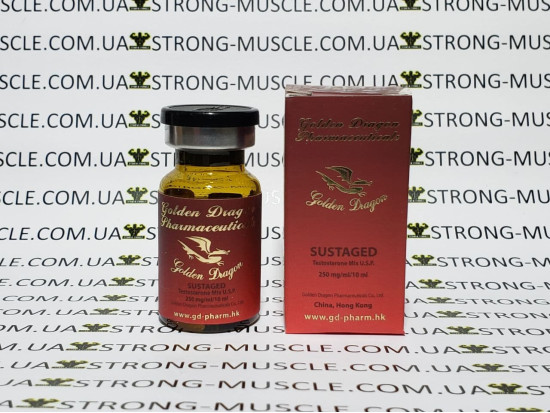 Sustaged, 10 мл, 250 мг/мл Golden Dragon | Сустанон-250