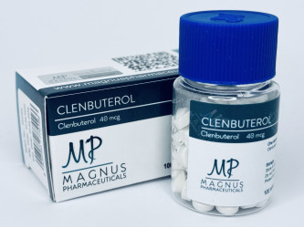 Clenbuterol 100 табл, 40 мкг/таб (Magnus) Кленбутерол