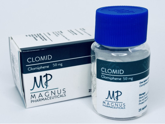 Clomid, 25 таб, 50 мг/таб Magnus | Кломід