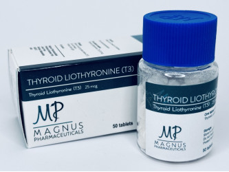 Thyroid Liothyronine T3, 50 таб, 25 мкг Magnus | САРМ