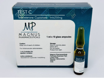 Testosterone Cypionate, 1 амп, 250 мг/амп (Магнус) Тестостерон Ципионат
