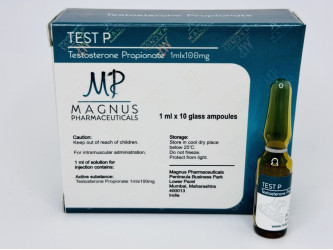 Test P, 1 амп ,100 мг/мл Magnus | Тестостерон Пропіонат