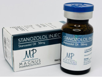 Stanozolol Injectable Oil Base, 10 мл, 50 мг/мл Magnus | Станозолол Ін'єкційний, Вінстрол на маслі