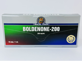 Boldenone-200 1 амп, 200 мг/мл (Малай Тайгер) Болденон