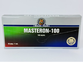 Masteron-100, 1 амп, 100 мг/мл Malay Tiger | Дростанолон Пропіонат