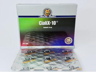 CialiX, 50 таб, 10 мг/таб (Малай Тайгер) Тадалафил