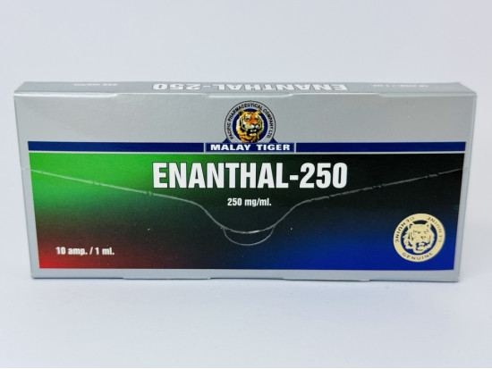 Enanthal-250, 1 амп, 250 мг/мл Malay Tiger | Тестостерон Енантат
