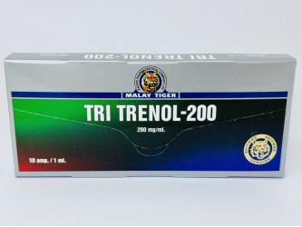 Tri Trenol-200, 1 амп, 200 мг/мл Malay Tiger | Трі-Тренболон