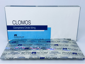 Clomos, 50 таб, 50 мг/таб (Pharmacom Labs) кломид