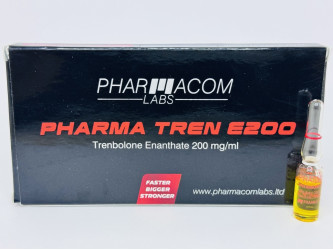 Pharma Tren E200, 1 амп, 200 мг/мл Фармаком | Тренболон Енантат