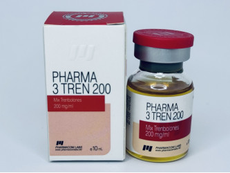 Pharma 3 Tren 200, 10 мл, 200 мг/мл (Pharmacom Labs) Микс тренболонов