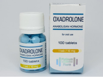 Platinum Pharm Oxadrolone, 100 таб, 10 мг/таб (Платінум Фарм) Оксандролон