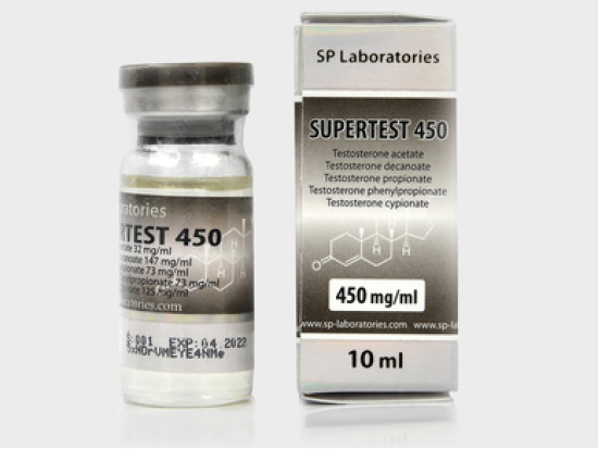 Supertest, 10 мл, 450 мг/мл (SP Labs) Микс тестостеронов