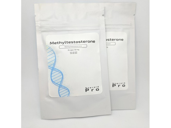 Methyltestosterone, 25 капсул, 50 мг/капс Steroid Pro | Метілтестостерон