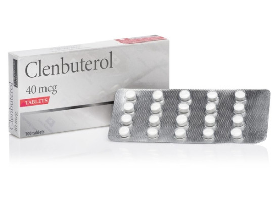 Clenbuterol, 100 таблеток, 40 мкг/таб Свісс Ремедіс | Кленбутерол