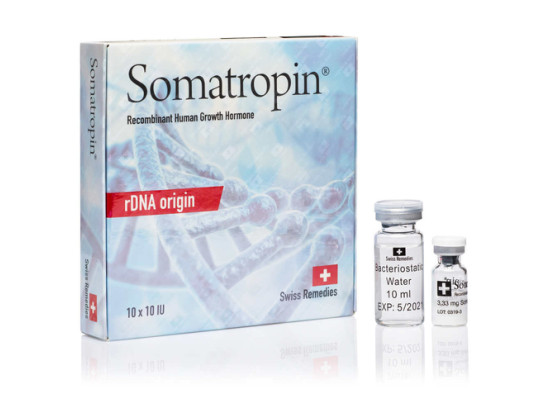 Somatropin 10фл*10МЕ (Swiss Remedies) Гормон роста, Соматропин