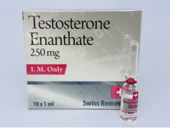 Testosterone Enanthate, 1 ампула, 250 мг/мл (Swiss Remedies) Тестостерон Энантат