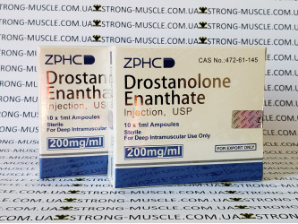 Drostanolone Enanthate, 1 ампула 200 мг/мл (ZPHC) Дростанолон Энантат