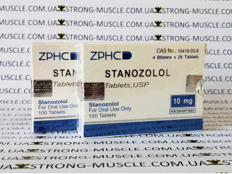 Stanozolol, 25 таб, 10 мг/таб (ZPHC) Станозолол