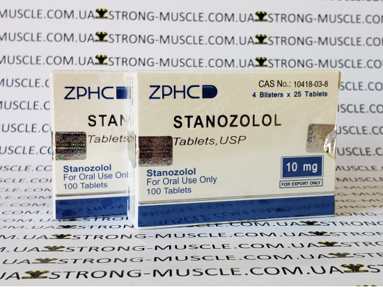 Stanozolol, 100 таб, 10 мг/таб (ZPHC) Станозолол