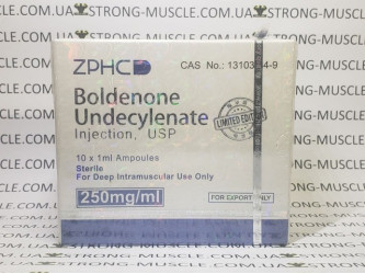 Boldenone Undecylenate, 1 амп, 250 мг/мл Женгжоу | Болденон