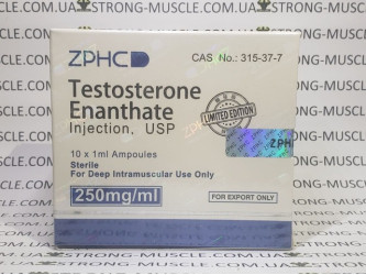 Testosterone Enanthate, 1 амп, 250 мг/мл Женгжоу | Тестостерон Енантат
