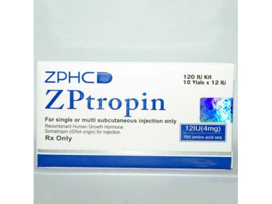 ZPTropin, 10*12МЕ (ZPHC) Гормон роста, Соматотропин